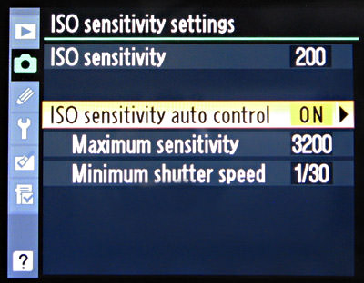 Aperture Speed Iso Chart