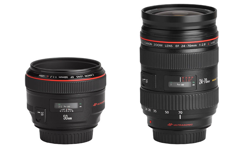 Both prime and zoom lenses can be very useful in photography. Here is an image that shows a Prime and a Zoom Lens.