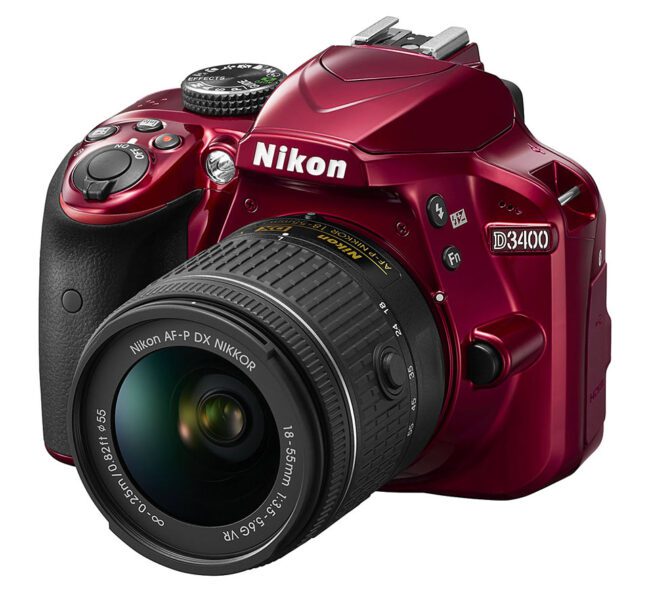 Nikon D3400 Red