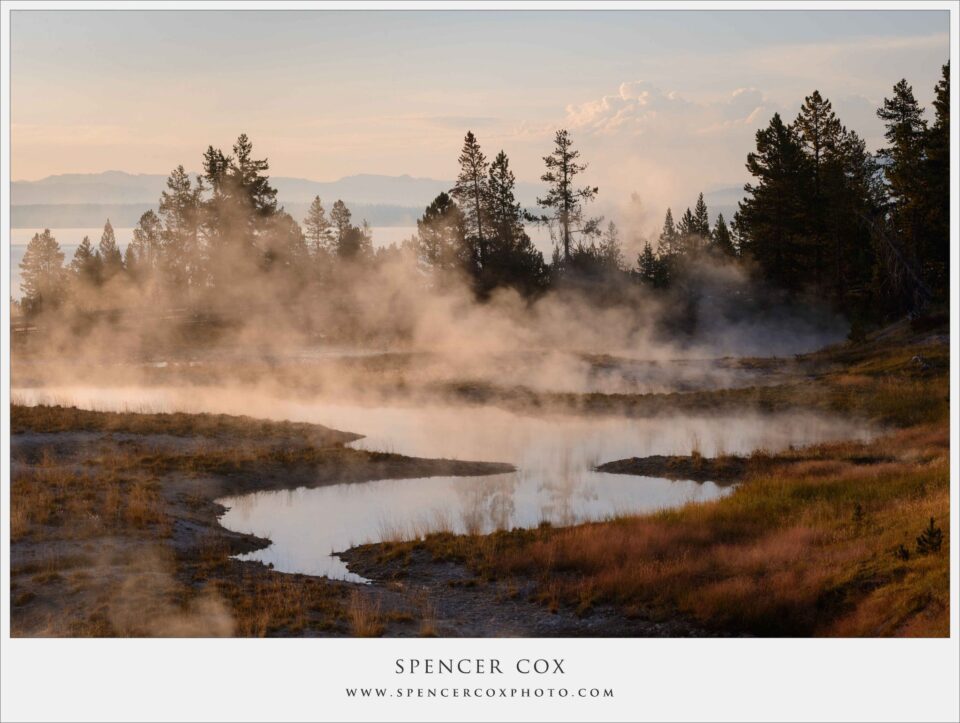 Spencer-Cox Yellowstone Morning Mist