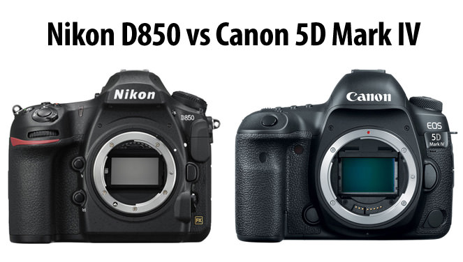 Canon And Nikon Dslr Comparison Chart