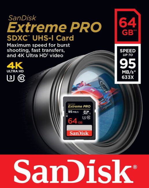 SanDisk Extreme Pro Packaging