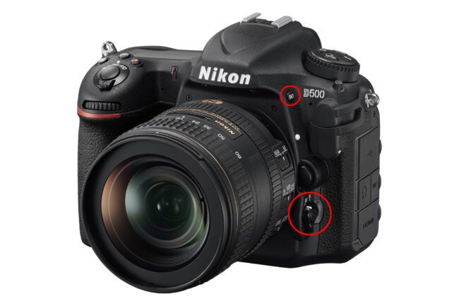 Nikon D500 Front Controls